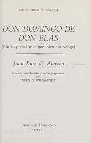 Cover of: Don Domingo de Don Blas: (no hay mal que por bien no venga)
