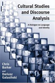 Cover of: Cultural studies and discourse analysis: a dialogue on language and identity