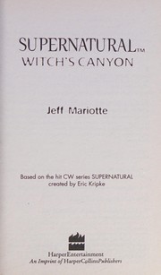 Cover of: Supernatural: Witch's Canyon (Supernatural)