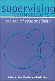 Cover of: Supervising Counsellors | 