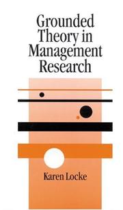 Cover of: Grounded Theory in Management Research (SAGE Series in Management Research)