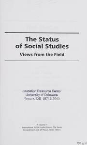 Cover of: The status of social studies: views from the field