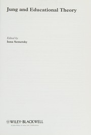Cover of: Jung and educational theory
