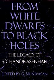 Cover of: From white dwarfs to black holes by edited by G. Srinivasan.