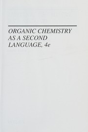 Cover of: Organic Chemistry as a Second Language: Second Semester Topics