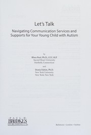 Cover of: Let's Talk: Navigating Communication Services and Supports for Your Young Child with Autism