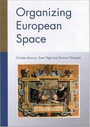 Cover of: Organizing European space