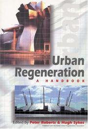 Cover of: Urban Regeneration by Peter W. Roberts