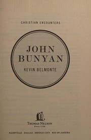 Cover of: John Bunyan by Kevin Charles Belmonte