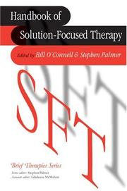 Cover of: Handbook of solution-focused therapy