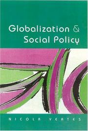 Cover of: Globalization and social policy by Nicola Yeates