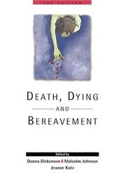 Cover of: Death, dying, and bereavement.