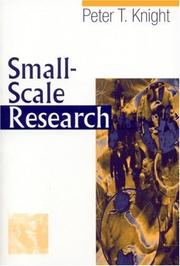 Cover of: Small-scale research: pragmatic inquiry in social science and the caring professions