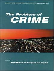 Cover of: The problem of crime