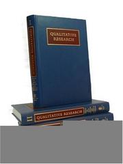 Cover of: The American tradition in qualitative research