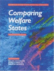 Cover of: Comparing welfare states