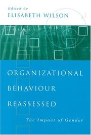 Cover of: Organizational Behaviour Reassessed | Elisabeth M Wilson