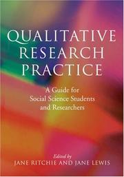 Cover of: Qualitative Research Practice: A Guide for Social Science Students and Researchers