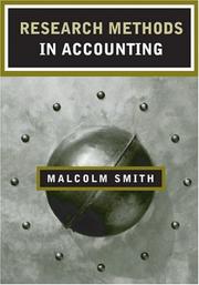 Cover of: Research Methods in Accounting