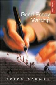 Good essay writing by Peter Redman