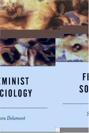 Cover of: Feminist sociology