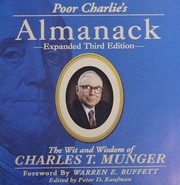 Cover of: Poor Charlie's almanack by Charles T. Munger