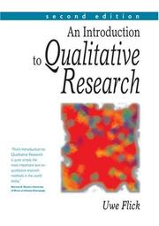 Cover of: An introduction to qualitative research by Uwe Flick