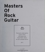 Cover of: Masters of Rock Guitar