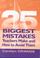 Cover of: 25 Biggest Mistakes Teachers Make and How to Avoid Them