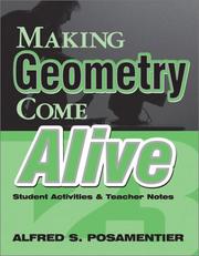 Cover of: Making geometry come alive!: student activities & teacher notes