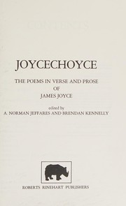 Cover of: Joycechoyce