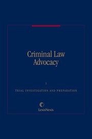 Cover of: Criminal Law Advocacy: Witness Examination