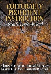Cover of: Culturally Proficient Instruction by Kikanza Nuri Robins, Randall B. Lindsey, Delores B. Lindsey, Raymond D. Terrell