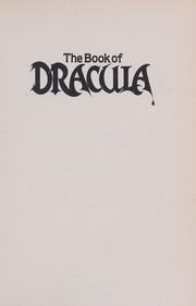Cover of: The Book of Dracula by edited and introduced by Leslie Shepard.