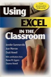 Cover of: Using Excel in the Classroom