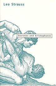 Cover of: Socrates and Aristophanes by Leo Strauss