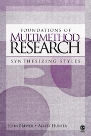 Cover of: Foundations of Multimethod Research by John D. Brewer, Albert Hunter