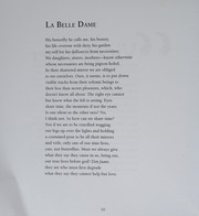 Cover of: La belle dame