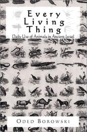 Cover of: Every living thing by Oded Borowski