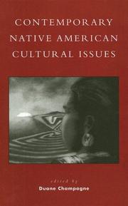 Cover of: Contemporary Native American cultural issues