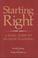 Cover of: Starting right