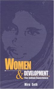 Cover of: Women and Development by Mira Seth