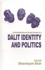 Cover of: Dalit identity and politics