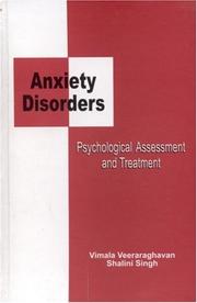 Cover of: Anxiety Disorders