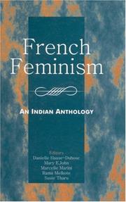 Cover of: French Feminism: An Indian Anthology