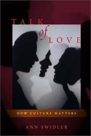 Cover of: Talk of Love by Ann Swidler