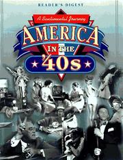 Cover of: America in the '40s: a sentimental journey ; with a foreword by Bill Mauldin.