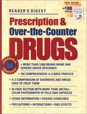 Cover of: Prescription & Over-the-Counter Drugs