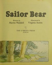 Cover of: Sailor bear by Martin Waddell