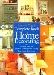 Cover of: Complete Book of Home Decorating